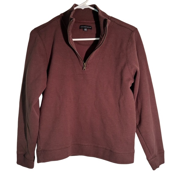 Carolyn Taylor Sweaters - Carolyn Taylor Men's Zip Up Sweater in Rich Brown